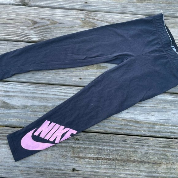 Nike Other - Nike Girl Tight Pant Black Sport Athletic Size 6-7 years 116-122cm